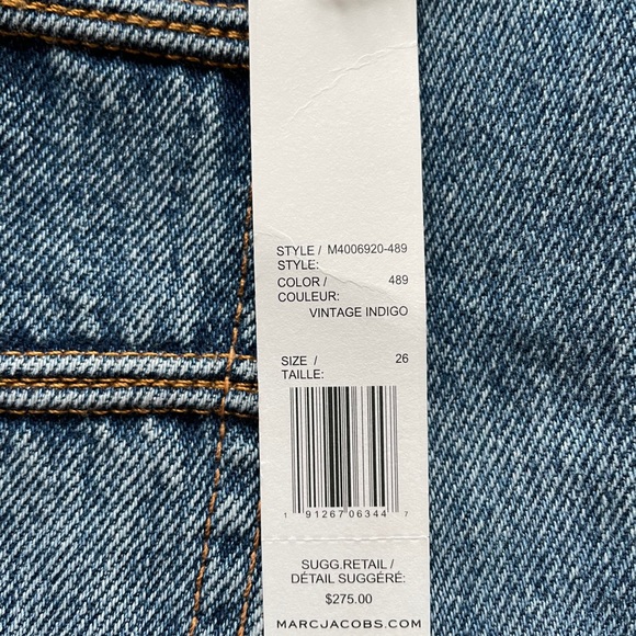 Marc Jacobs Relaxed Fit Jeans Size 26 - Picture 7 of 8